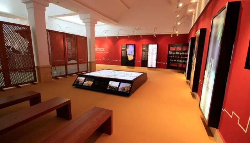 Obras de acondicionamiento y adecuación de instalaciones en el centro de interpretación del Patrimonio de la Medina de Oujda (Marruecos )